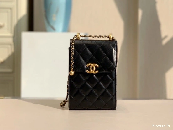 Firstbag Ru CHANEL HOLDER WITH PHONE CHAIN 0823